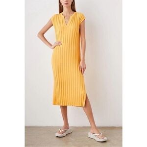 NEW RAILS ashley dress in color melon size small.